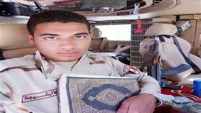 جنازة عسكرية وشعبية لشهيد سيناء بشبرا الخيمة.. 