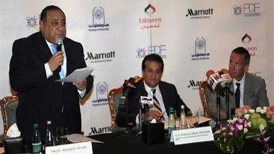 اتفاقية تعاون لاستحداث برنامج لإدارة وتشغيل الفنادق بكلية السياحة جامعة حلوان