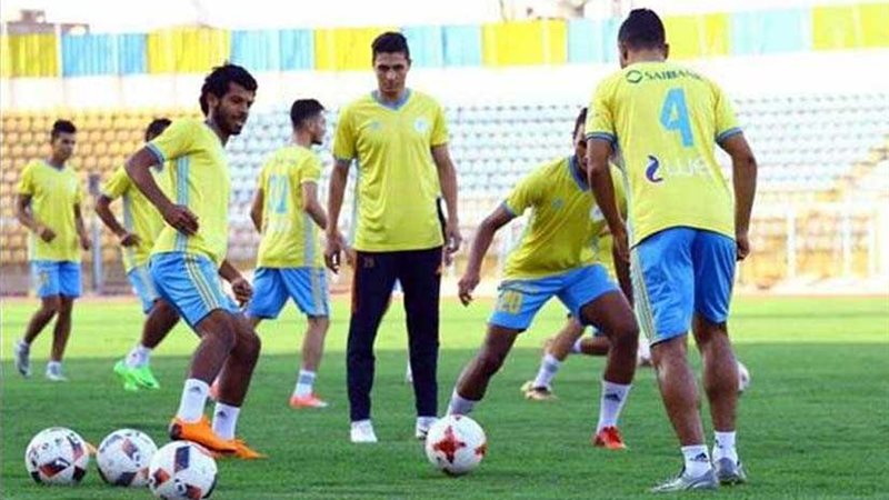 الإسماعيلي يؤدي تدريباته