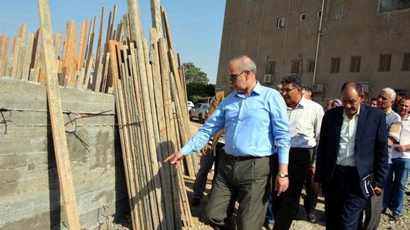 محافظ القليوبية يتفقد