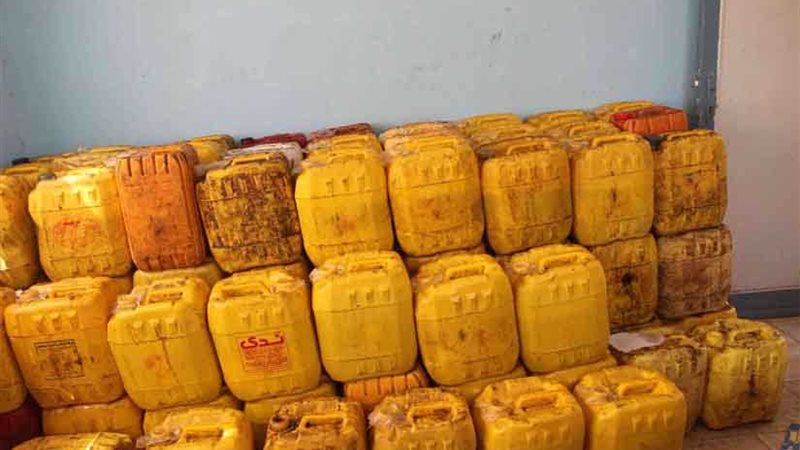ضبط 1260 لتر زيت
