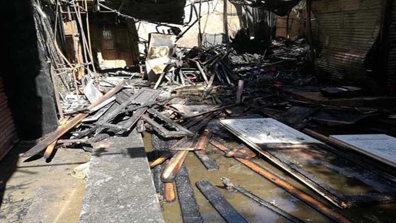 السيطرة على حريق