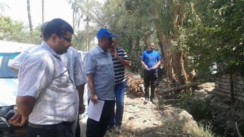 تطهير الترع ورفع