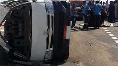 إصابة 5 أشخاص في حادث تصادم بدكرنس