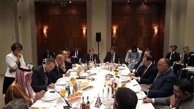 وزير الخارجية يشارك في اجتماع المجموعة الدولية المصغرة حول سوريا