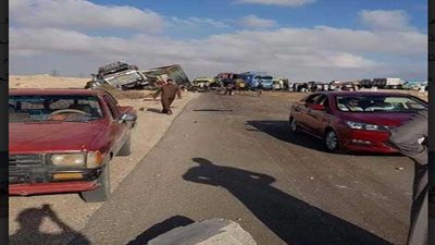 ننشر أسماء مصابي وضحايا تصادم مطروح