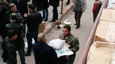 روسيا ترسل 10 أطنان من المساعدات الإنسانية إلى درعا السورية