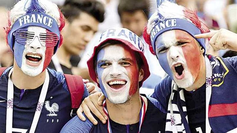 الجماهير الفرنسية