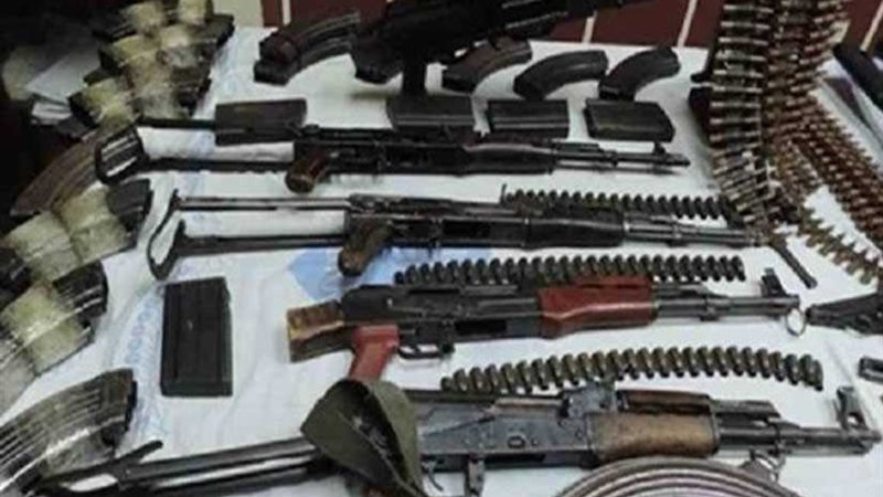 ضبط 20 قطعة سلاح