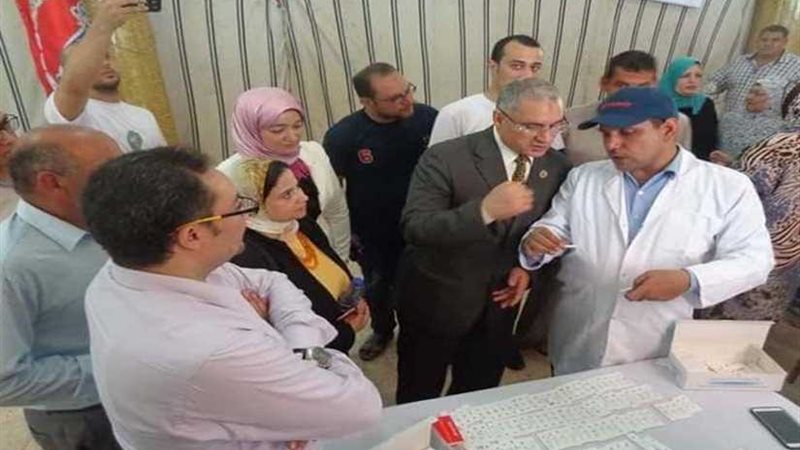 فحص 660 مواطن ضد