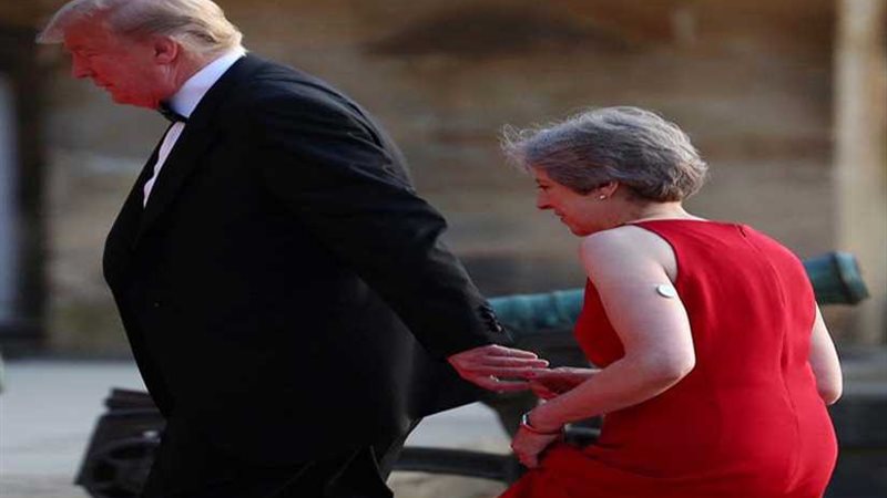 ماي تثير الدهشة بجهاز