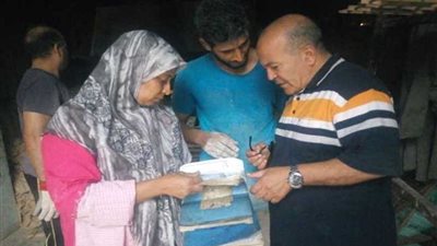 بالصور.. إحالة 3 مفتشي تموين بمركز السنطة إلى التحقيق