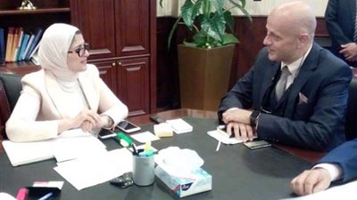 وزيرة الصحة تجتمع بممثل صندوق الأمم المتحدة للسكان