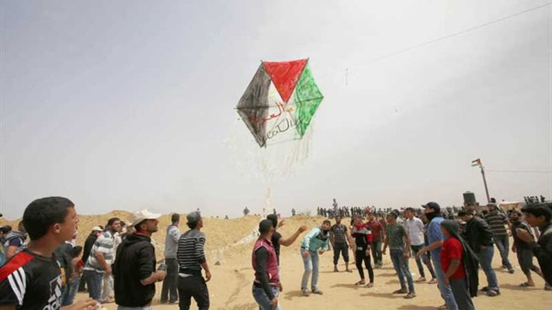 طائرات الورق تصيب