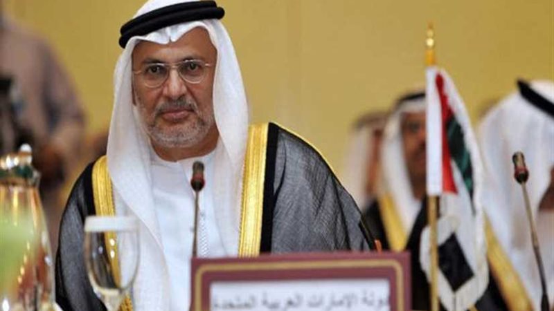 قرقاش: النظام القطري