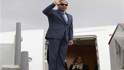 السيسي يغادر السودان عائدًا للقاهرة