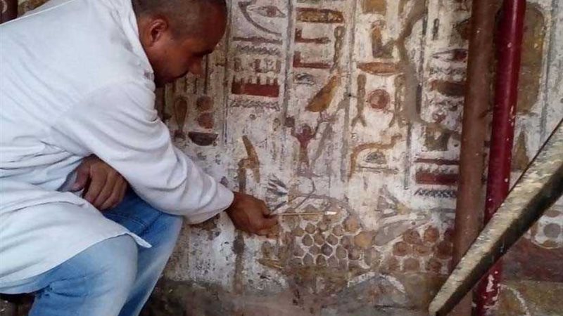 إنهاء أعمال الترميم