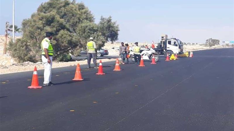 المرور تضع لوحات