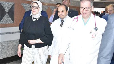 تفاصيل تفقد وزيرة الصحة حالة 