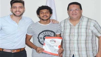 الزمالك يعلن تعاقده مع إبراهيم الحصري ظهير أيسر فريق 