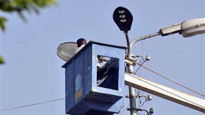 تركيب 900 كشاف موفر للطاقة بمركز ديروط