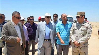 محافظ الإسماعيلية يقود حملة مكبرة لإزالة التعدي على 700 فدان بجنوب القنطرة شرق