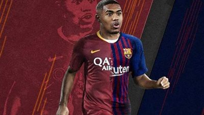 برشلونة يعلن رسميا ضم البرازيلي مالكوم