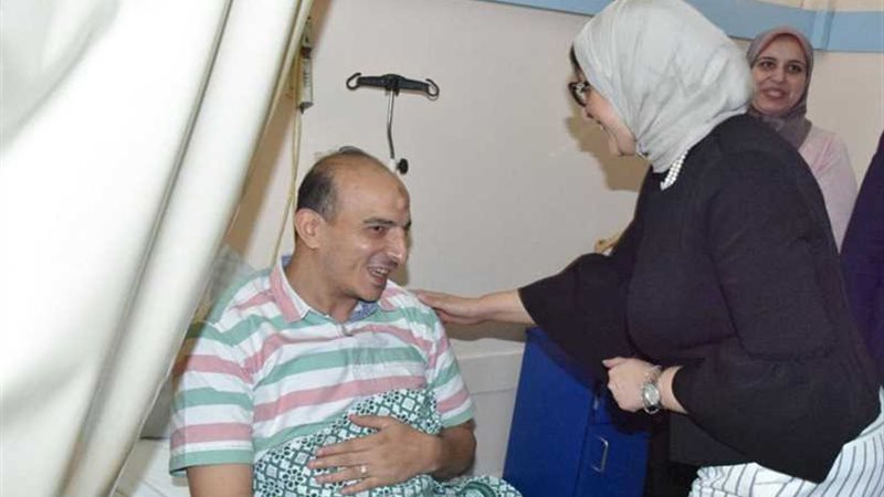 وزيرة الصحة تتفقد