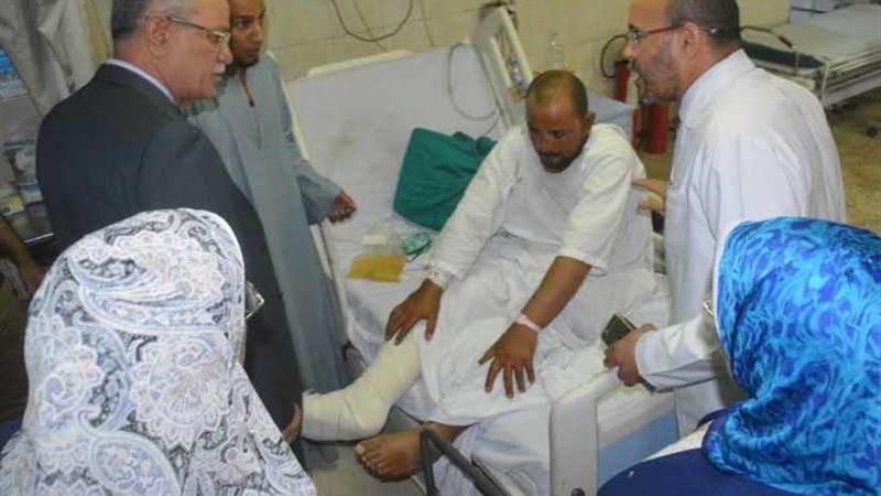 محافظ المنيا يزور