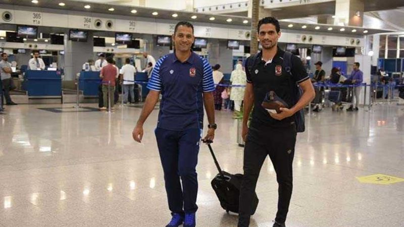 بعثة الأهلي تصل مطار