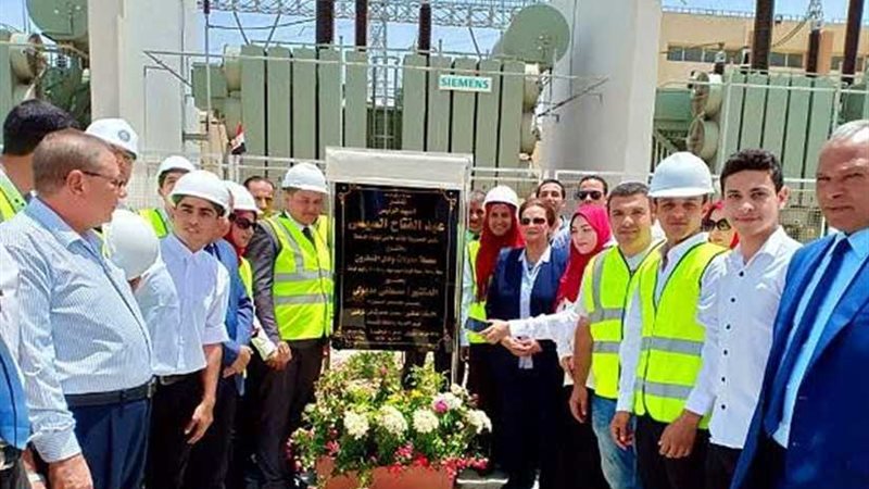 افتتاح محطة محولات