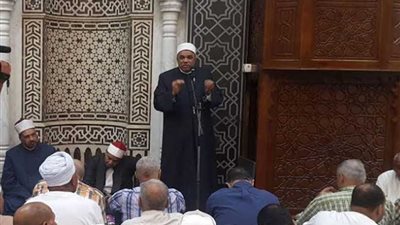 مستشار مفتي الجمهورية يفتتح مسجد الصحابة بالكرنك بالأقصر (صور)