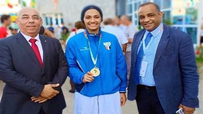 ياسمين الهواري تفوز بذهبية الكاراتيه بدورة الألعاب الإفريقية للشباب