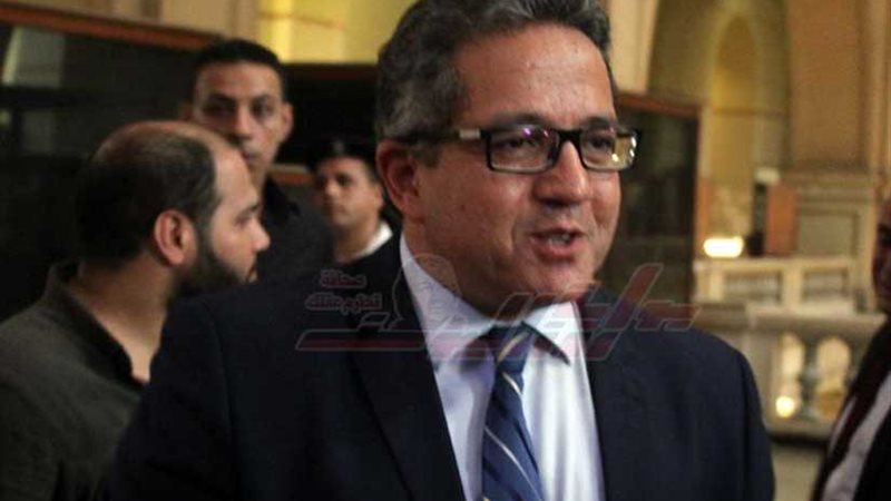 وزير الآثار يتفقد