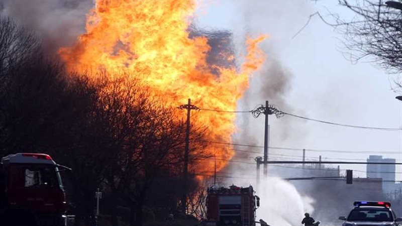 انفجار بالقرب من