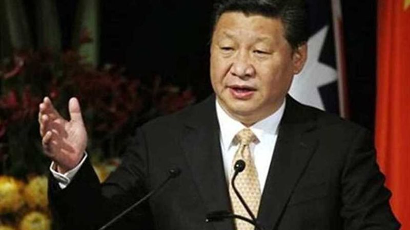 رئيس الصين يعلن تأييد