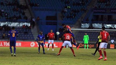 رأسية «كوليبالي» تسجل هدف التقدم للأهلي في شباك تاونشيب البتسواني