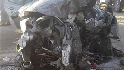 بلقاس تشيع جثامين ضحايا حادث العامرية