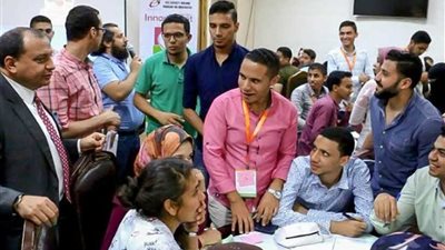 تدريب 75 طالبًا بجامعة بني سويف على المهارات التكنولوجية