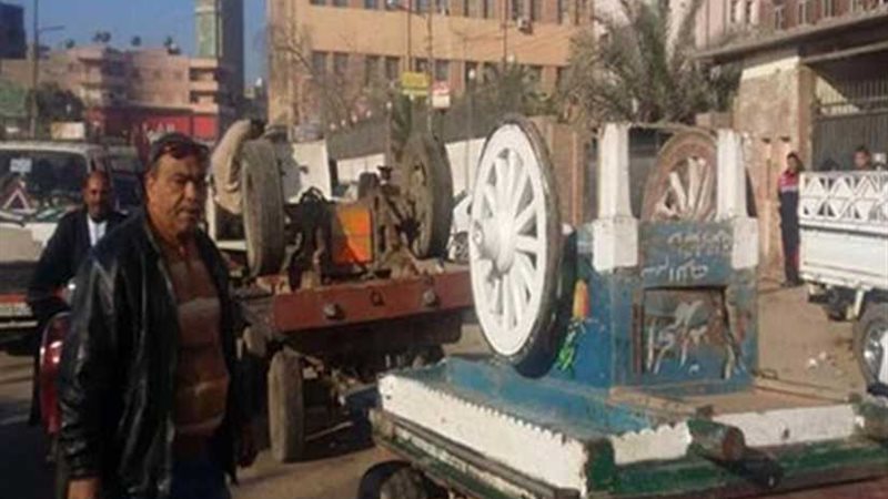 إزالة 180 حالة إدارية