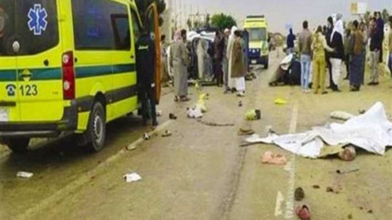 مصرع واصابة 11 شخص