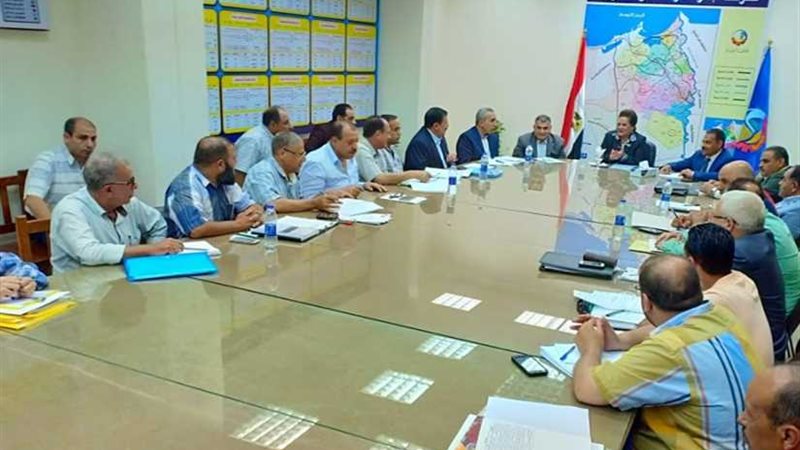 محافظ البحيرة تبحث