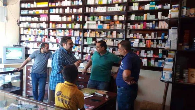 ضبط أدوية بمخازن