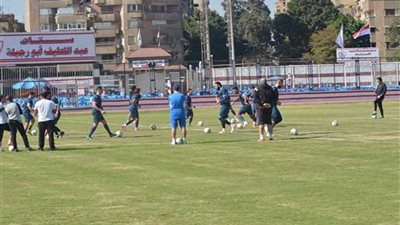 تدريبات استشفائية لأساسيي الزمالك في مباراة بتروجت