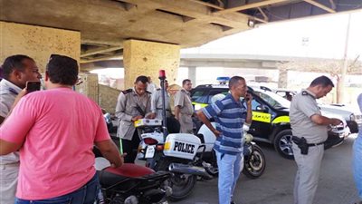 ضبط 652 مخالفة مرورية متنوعة ببني سويف