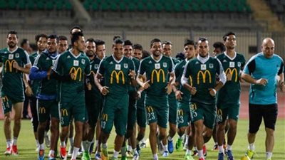 المصري يبدأ استعداداته لمواجهة الأهلي بمران خفيف