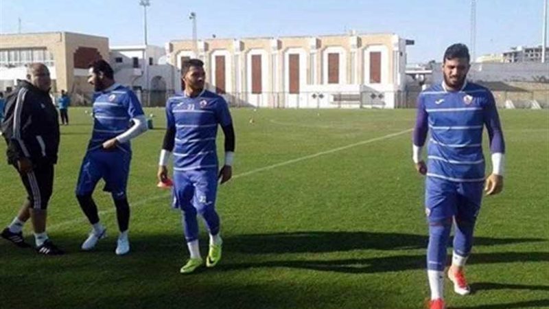 تدريبات قوية لحراس