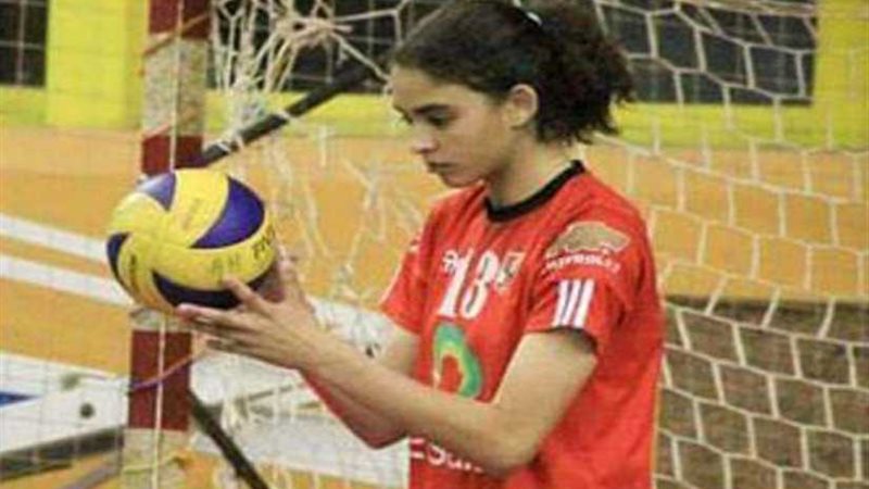 لاعبة طائرة الأهلي