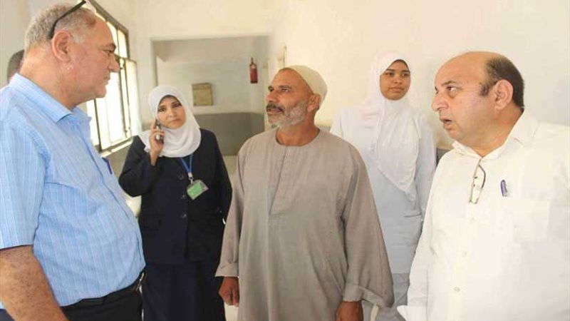 رئيس مركز مطاي يتابع