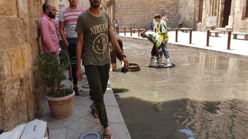 إنهاء مشكلة الصرف